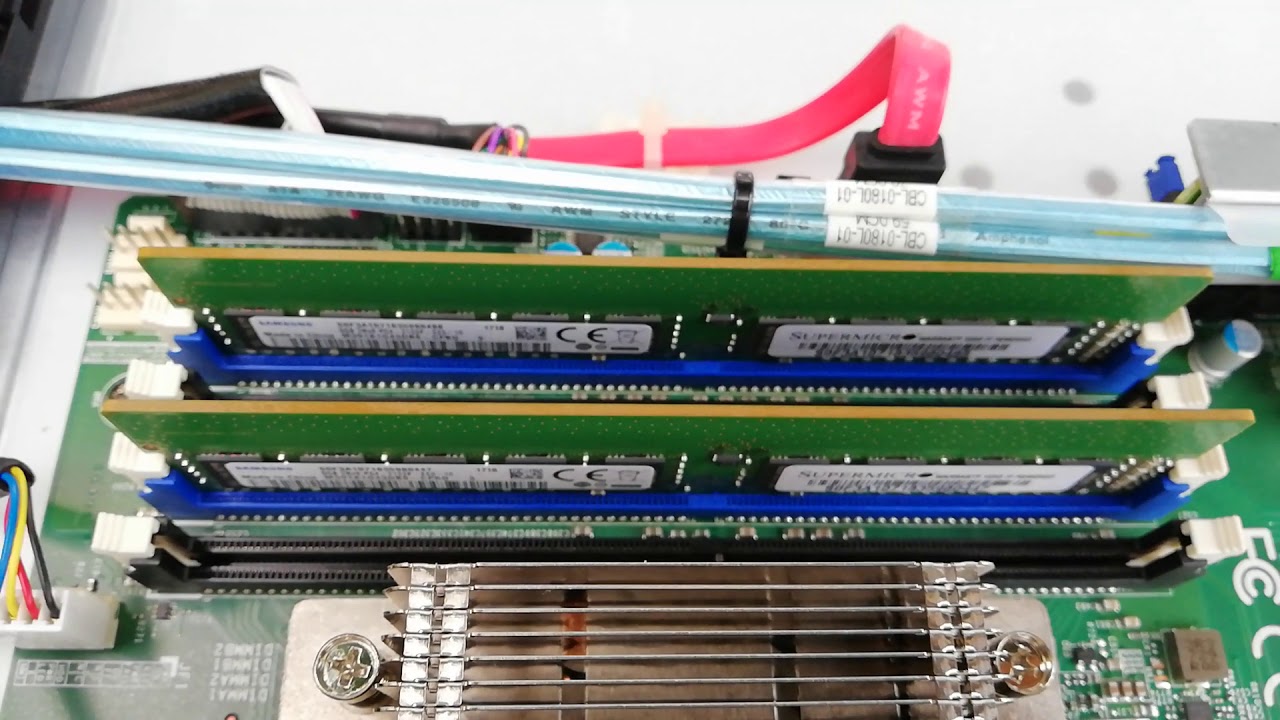 Supermicro 1u Rack SYS-5019S-WR | Kabylake | Redundant PSU - YouTube