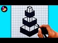 Easy 3d drawing on graph paper  ashar 2m