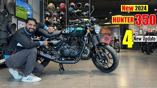 New Royal Enfield Hunter 350 2024 Model Dapper Green Launch Price Mileage Features Full Review