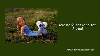 Ask me questions for a Q&A!