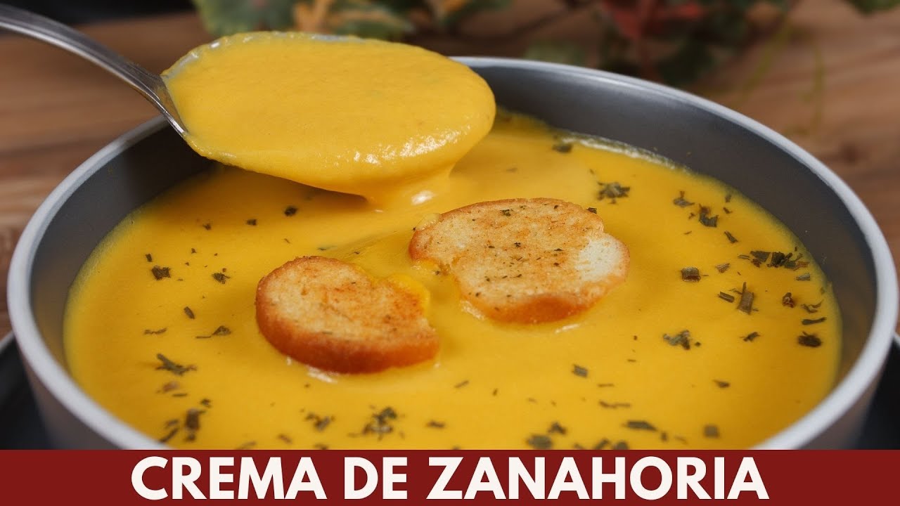 Crema de zanahoria, riquísima y nutritiva, ahora solo la preparo así | Katastrofa La Cocina