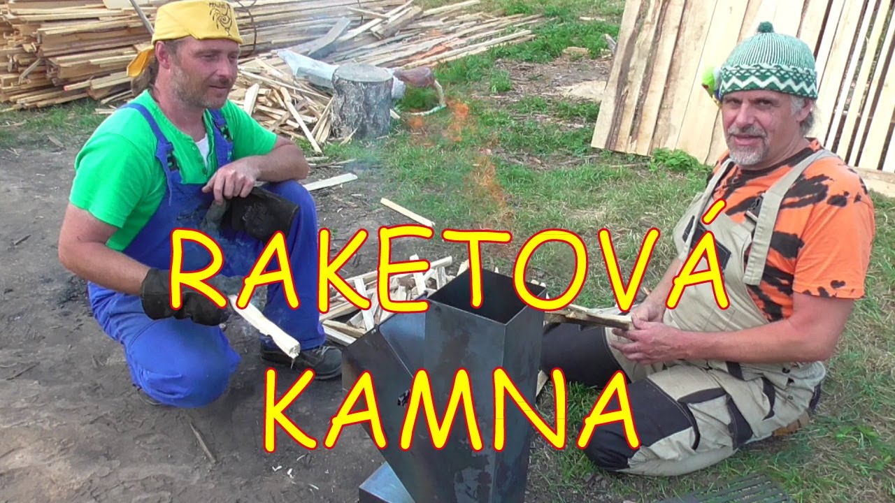 Raketová kamna s Martinem