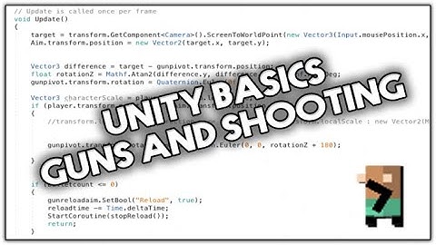 [Beginner] All About Guns! | Unity 2D Tutorial |