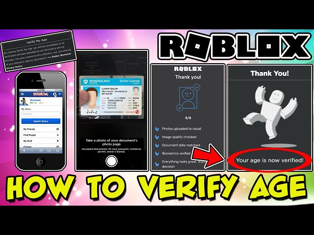 Age ID Verification – Roblox Support