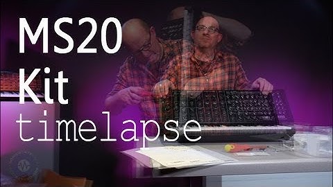 Korg MS20 Kit Build Timelapse