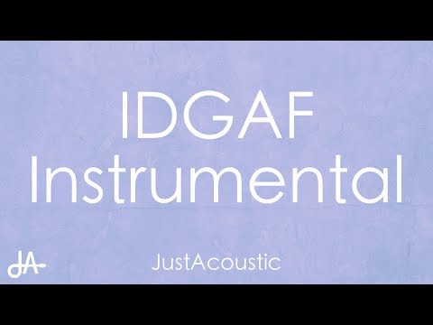 IDGAF - Dua Lipa (Acoustic Instrumental)
