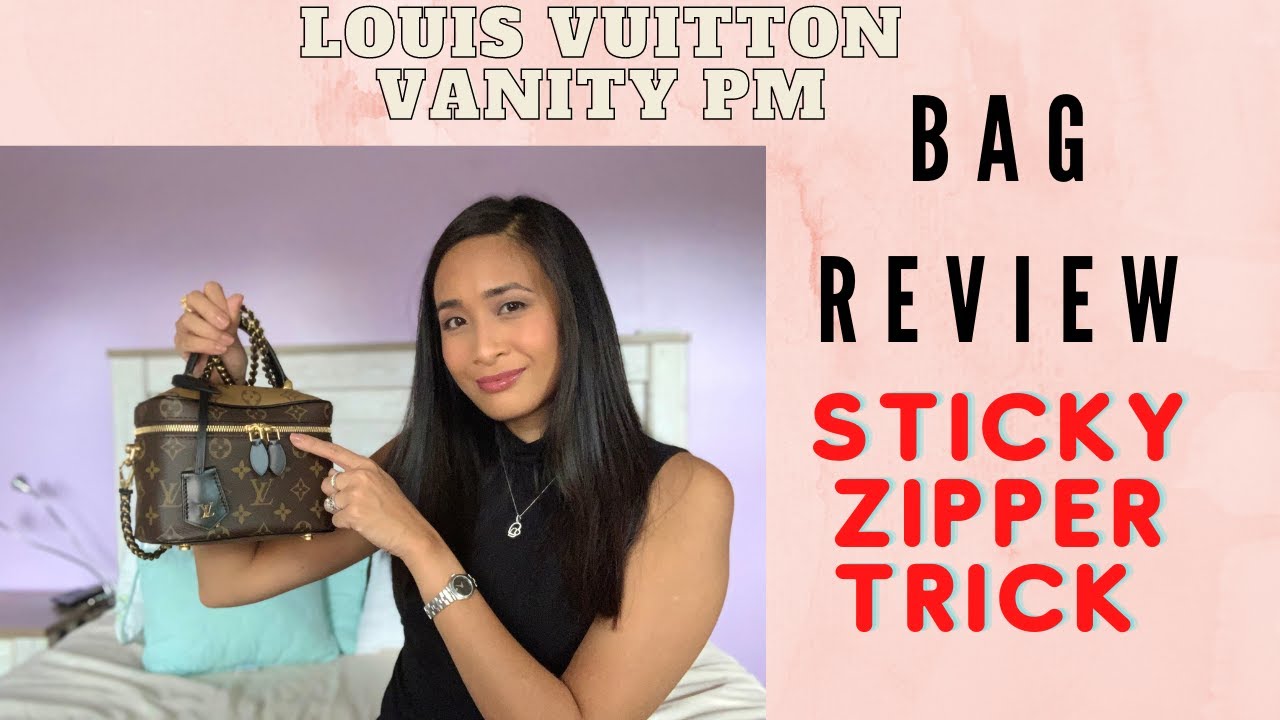 Louis Vuitton Vanity PM Review Pros and Cons, Zipper problems