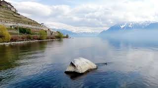 Bonitas vistas en Montreux Suiza 4K