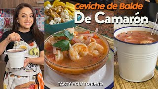 CEVICHE DE BALDE.. Estilo Quiteño!