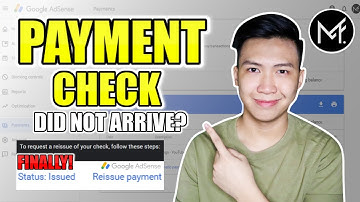 HOW TO RESOLVE GOOGLE ADSENSE PAYMENT CHECK DID NOT ARRIVE | First YouTube Sahod!