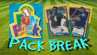 Michael Jordan & Fun! 1994 Upper Deck MLB Fun Pack #packbreak