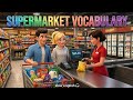 English at the Supermarket 🛒: Easy Conversation Practice for Beginners (with Subtitles)