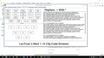 Mw2 1.14 Cfg Code Browser Released