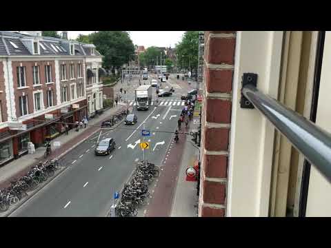 Rush hour in Amsterdam