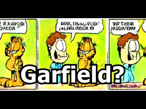 Avant-Garfield - Creating New Comics With Neural Networks