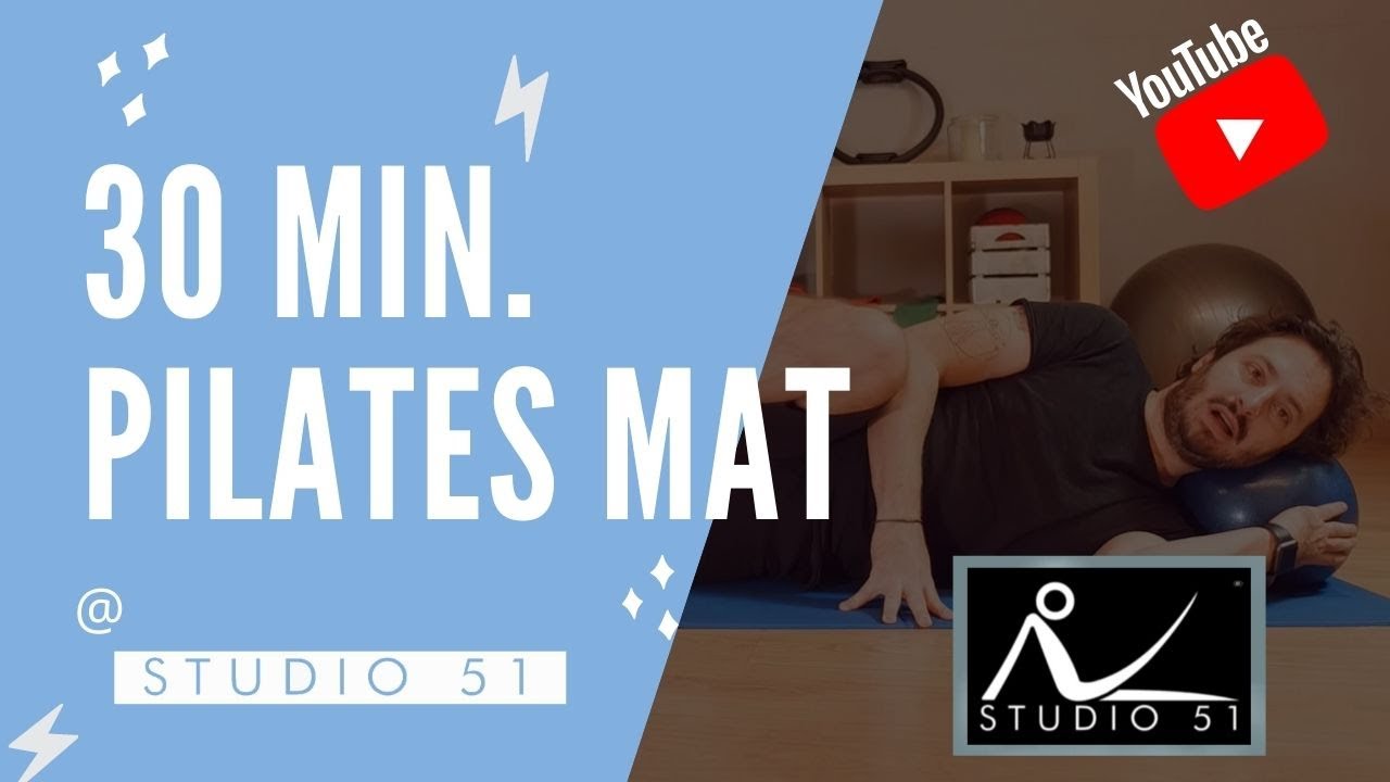 30 min. Lezioni di Pilates da fare a casa | Studio 51 Pilates