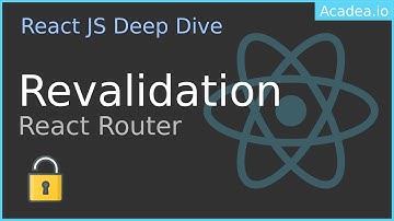 Ep28 - Revalidation | React Router Data API