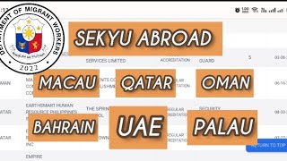SEKYU ABROAD / UAE/QATAR/BAHRAIN/MACAU/PALAU by Rodel Dupalco 2,887 views 1 year ago 9 minutes, 57 seconds