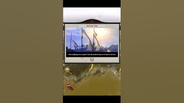 Total War: SHOGUN 2 - Red Seal Ship intro