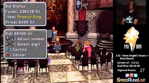 FF9 Excalibur II Perfect Game | 3.5i - Promist Ring #7