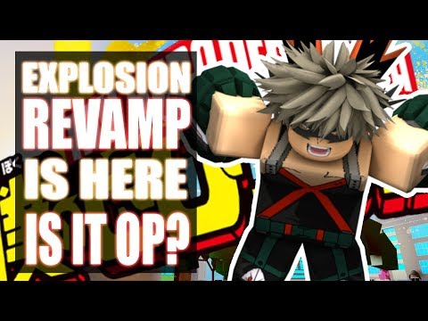 Explosion Revamp Is Here And It S God Tier Boku No Roblox Noclypso Youtube - hardening revamped is op boku no roblox remastered ouvir e