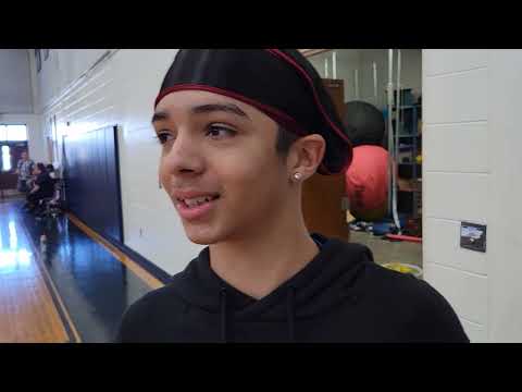 Interviews and Highlights ;Galaxy middle school basketball team