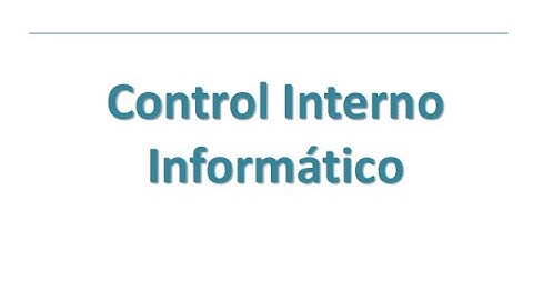 TEMA#5 control interno informático