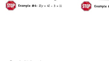 1.4: Solving Absolute Value Equations