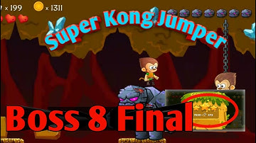 Super Kong Jumper - Gameplay Walkthrough Boss 8 Final l (Android, IOS)