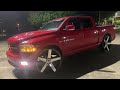 Dodge Ram on 30 inch Dub Wheels