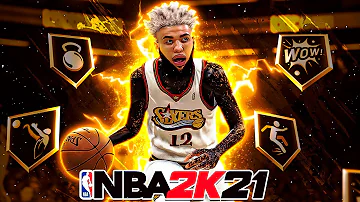 NEW BEST PLAYMAKING SHOT CREATOR BUILD IN NBA 2K21! FASTEST SIGNATURE STYLES + BEST JUMPSHOT!