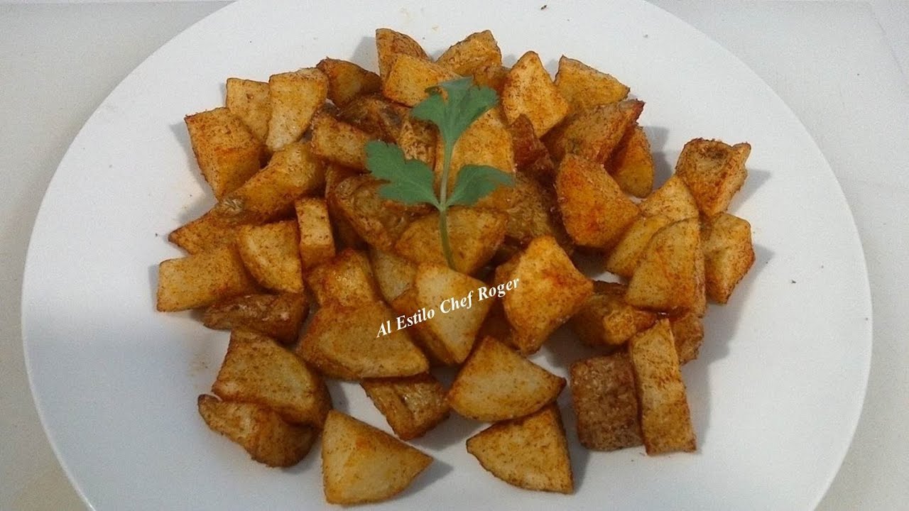 PAPAS FRITAS, ADOBADAS, Receta # 203, papas | Chef Roger Oficial