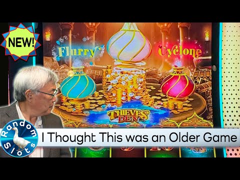 Treasures of the Lamp Thieves Den Slot Machine