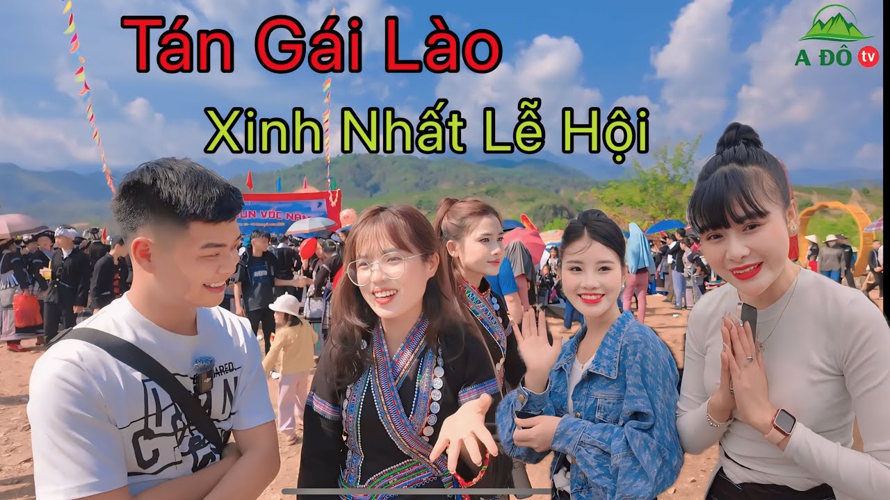 Tán Những Em Gái Lào Độc Thân Xinh Đẹp Trong Lễ Hội “Bun Vốc Nặm” 2024 Độc Nhất Tại Việt Nam