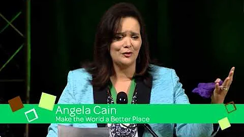 Angela Cain acceptance speech