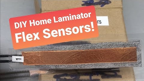 DIY Flex sensors using home laminator and good old pencils! Good for Arduino / Raspberry Pi projects