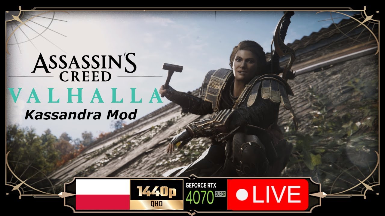 (STREAM PL) Assassin's Creed Valhalla - 45 - DLC Świt Ragnaroku - Hardkorowa Arena