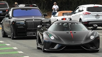 SUPERCARS in Monterey August 2025 Car Week