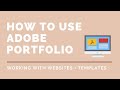 Intro to Adobe Portfolio