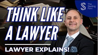 🧐 How To Think Like A Lawyer? #law #lawyer by Lawyer Tips by The Sterling Firm #lawyer 243 views 7 months ago 1 minute, 42 seconds