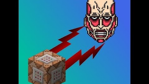 Attack On Titan In Minecraft | Command Block Creation