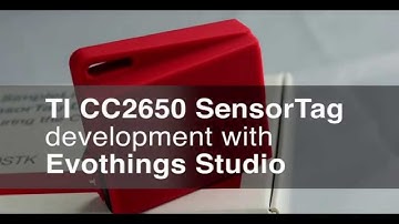 TI CC2650 SensorTag development with Evothings Studio