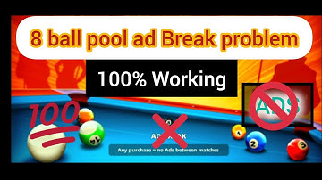 How to Remove 8 Ball Pool ad / ad BreaK 100% Working Trick 🇵🇰