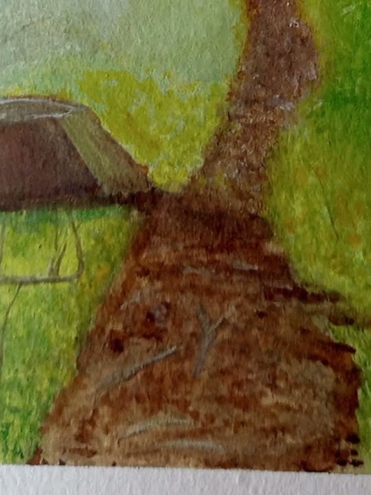 Himi Miya Gouache Sample Painting