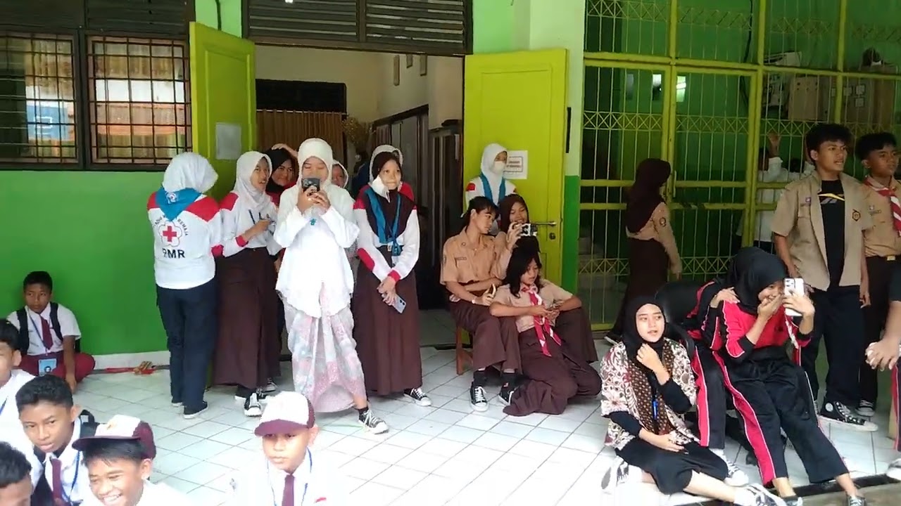 Demo ekstrakurikuler Valet Band SMP Negeri 149 dan acara MPLS SMPN 149 Jakarta