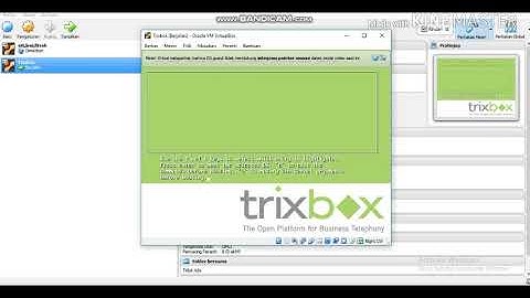 CARA INSTALASI TRIXBOX DI VIRTUALBOX