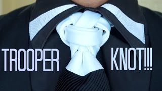 How to tie a tie | The Trooper Knot