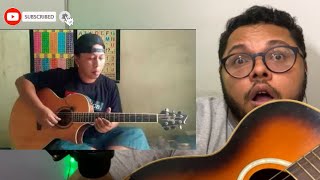 ALIP BA TA Still got the blues GARRY MOORE fingerstyle REACT BAGRECELOS