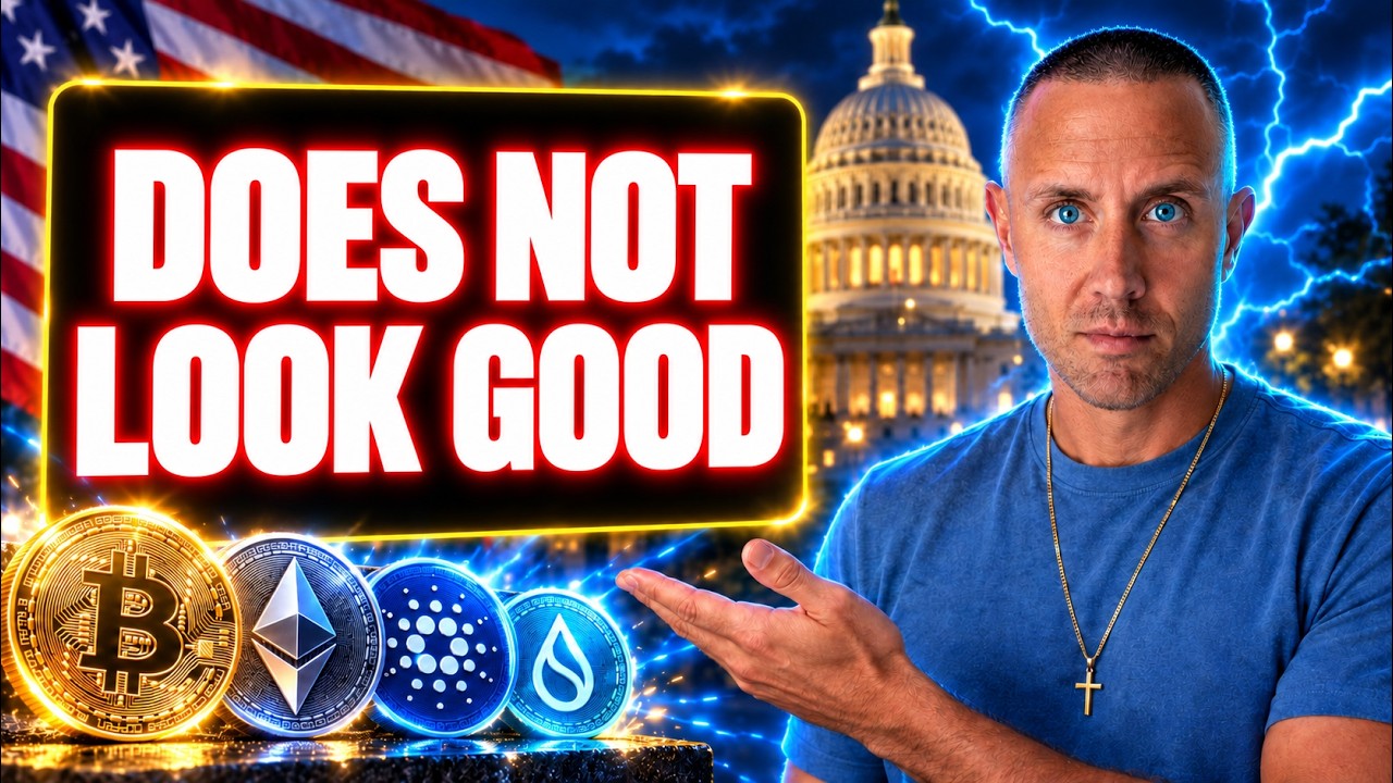 Thumbnail — CRYPTO CLARITY Act Could Fail In 6 Days! "Does Not Look Good" (What I'm Doing With My Crypto)