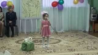 "Маленький тигренок" исп. Влада Куличенкова, 5 лет